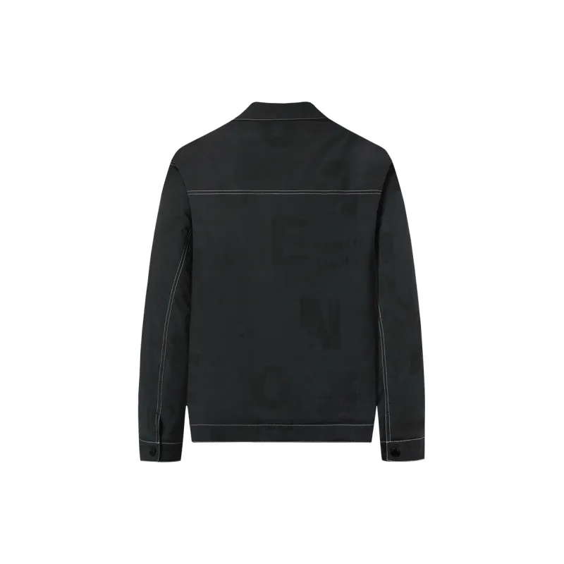 Dance With Wolves Jackets Coats Men's Black-3