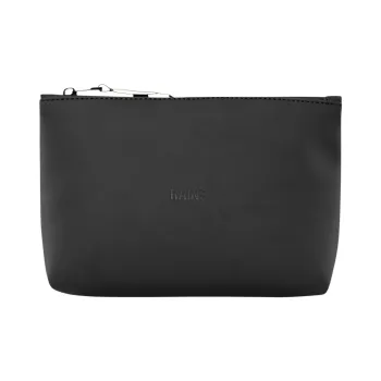 Rains Polyester Makeup Bag Regular Unisex Black/Sandalwood Brown/Midnight Black/Bay Blue/Rose Gold/Mirror Finish Silver