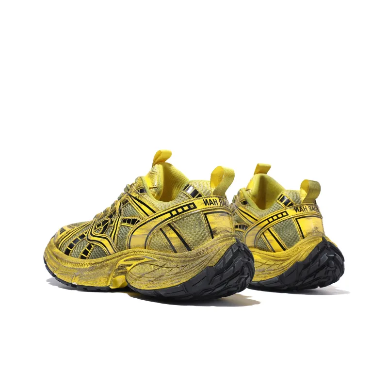 CEDAR HAN Breathable Lightweight Height Increasing Low Top Vintage Basketball Shoes Unisex-12