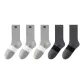 Long Shaft Light Gray 3+Long Shaft Dark Gray 2