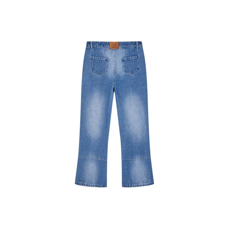 SAPIC OFFICIAL Jeans Unisex Washed Blue-1