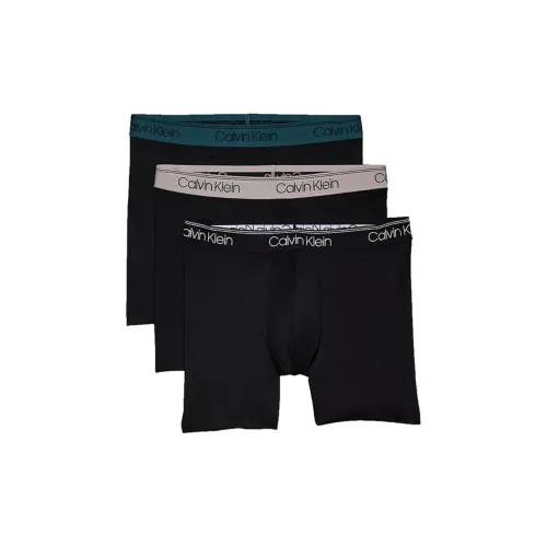 CALVIN KLEIN Underpants Europe Version Men's 3 Pack Black