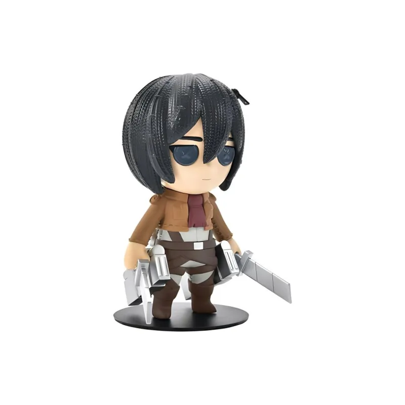 PRIME 1 STUDIO Cutie1plus Attack On Titan Mikasa Ackerman Chibi Figures 11cm-2