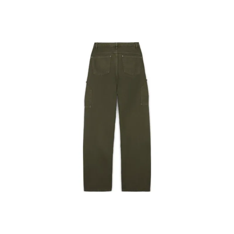 Jordan x Travis Scott FW24 Casual Pants Unisex Green-1
