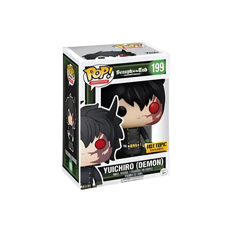 Funko POP! Collection Animation: The Fiery Angel Of Destruction Hundred Nights Yūichi Demon Chibi Figures 9.5cm-1