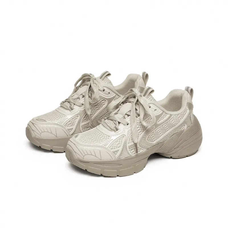 SEMIR Lightweight Height Increasing Low-Top Chunky Sneakers Women's-5