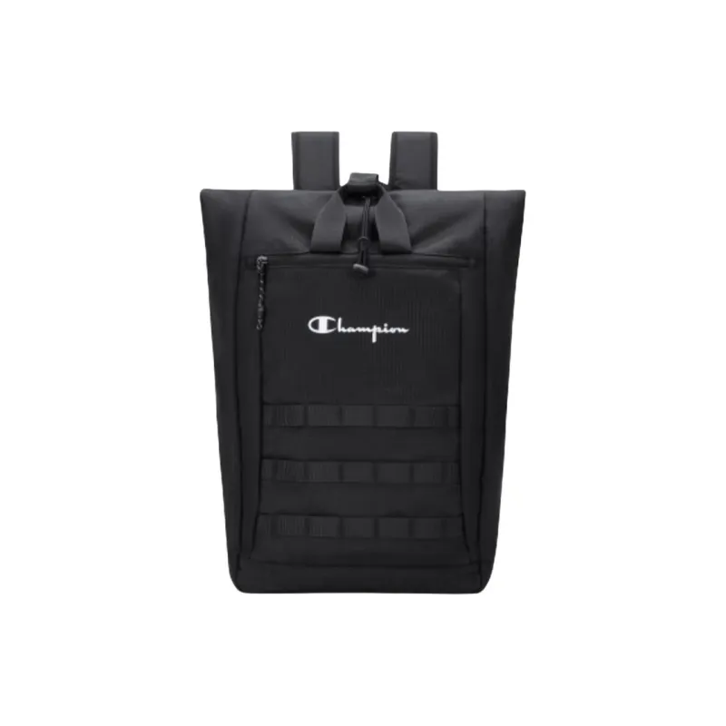 Champion Fabric Backpack Large Size Women's Dark Gray/Black-0