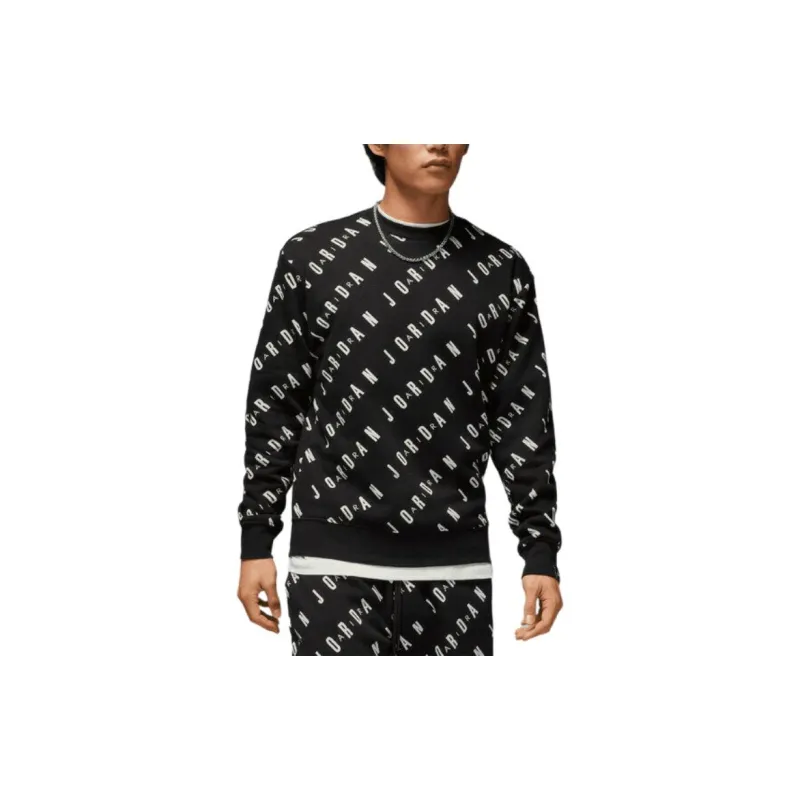 Jordan Sweatshirts Men Black-2