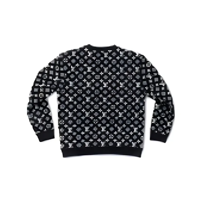 LOUIS VUITTON Sweatshirt Men's Black-2