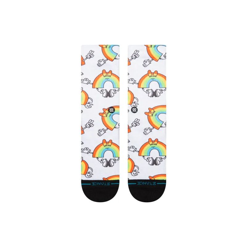Stance Mid Calf Socks Unisex 1 Pack Rainbow-1