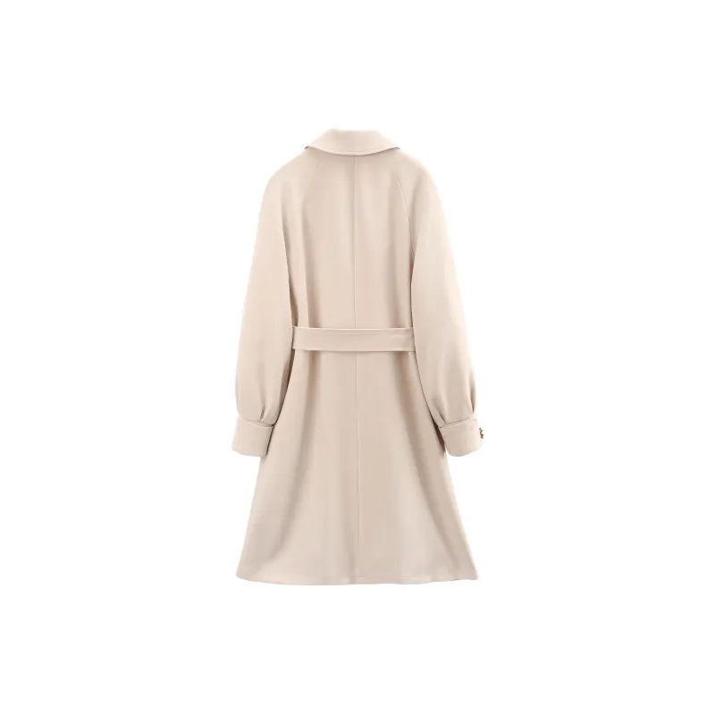 A Paradise For Awakening Trench Coat Women's-1