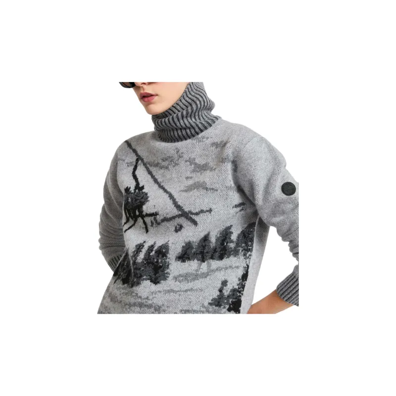 Yves Salomon Jacquard Knit Jumper-1