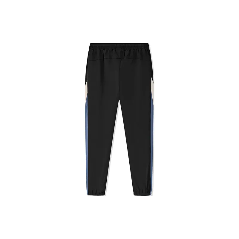 Erke Life Collection Knitted Sweatpants Men's Jet Black-1