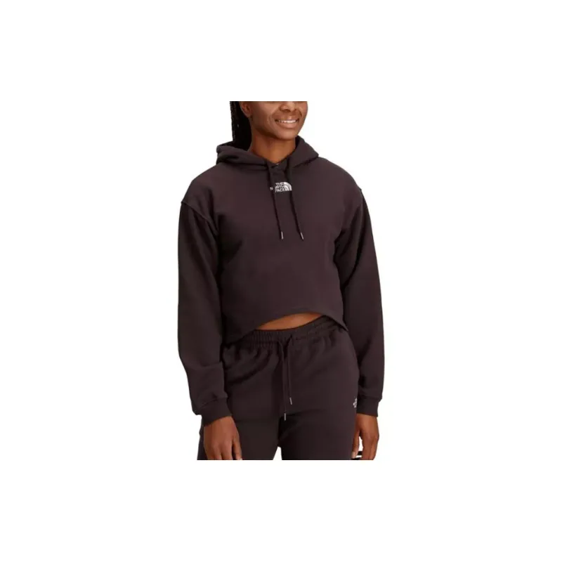 THE NORTH FACE Women's's Evolution Hi Lo Hoodie Sweatshirt Women's Dark Brown-1