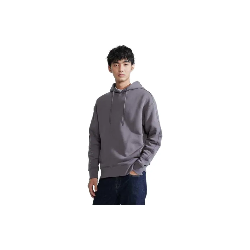 CALVIN KLEIN Sweatshirt Unisex Titanium Purple Gray-2