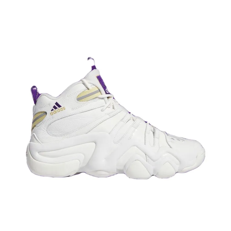 Adidas Crazy 8 'Core White/Off White/Collegiate Purple' Sneakers-1