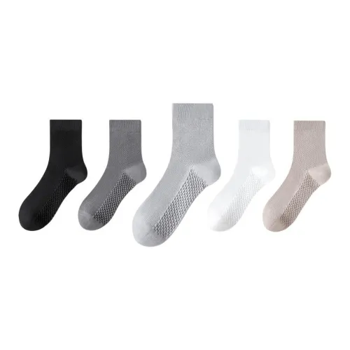 ROBINHOOD Mid Calf Socks Men's 5 Pack