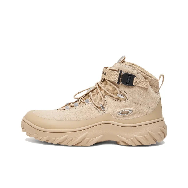 Oakley Abrasion Resistant Slip Resistant Mid Top Outdoor Shoes Men's Gray-0