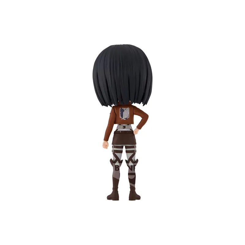 BANPRESTO Glass Factory Attack On Titan Q Posket Mikasa Ackerman Model B Bonus Gifts-1