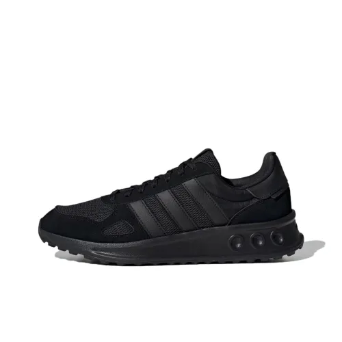 Adidas Anti Slip Wear Resistant Low Top Running Shoes Men's Black