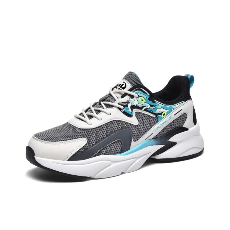 PALATIAL Cushioned Slip Resistant Abrasion Resistant Low Top Chunky Sneakers Men's-28