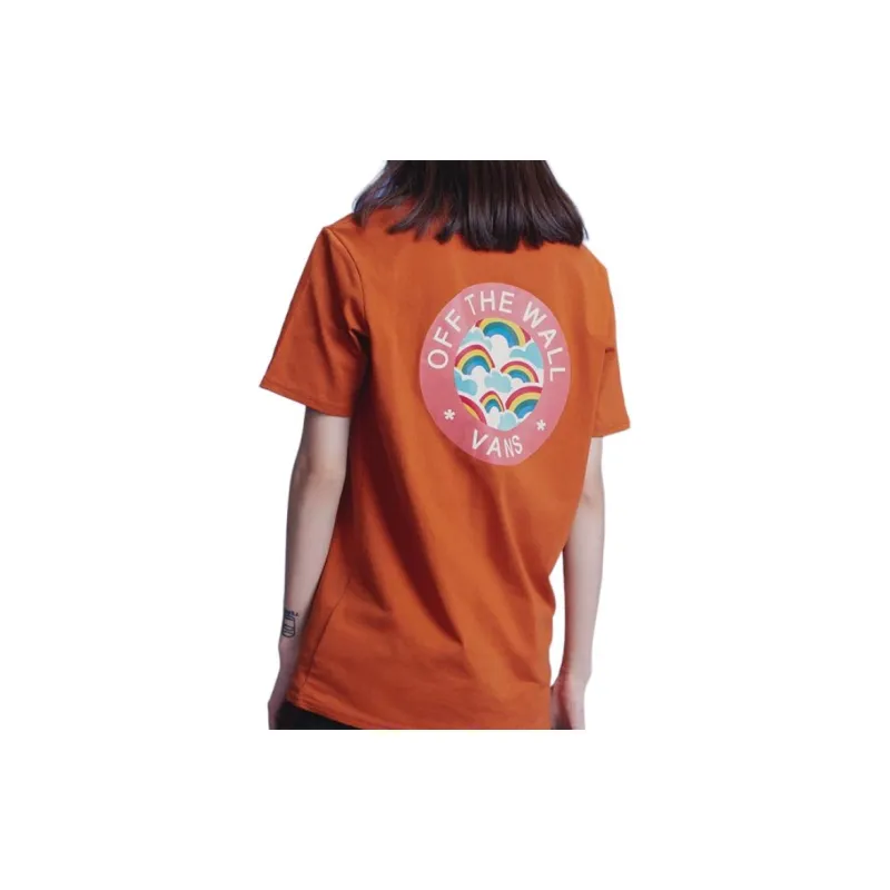 Vans T Shirts Women's Orange-2