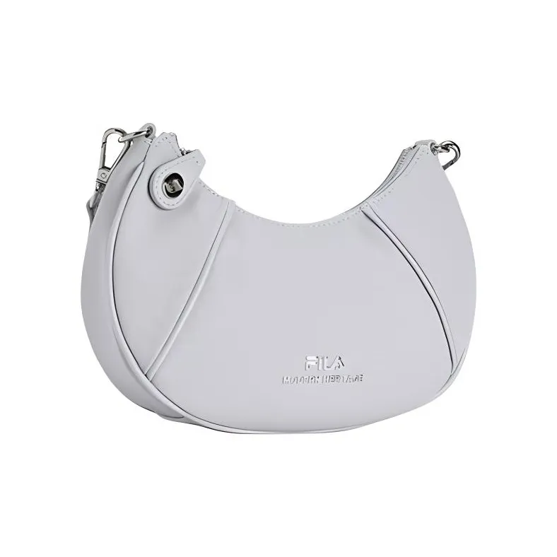 FILA Fabric Crossbody Bag Shoulder Bag Mini Women's Light Medium Gray-2