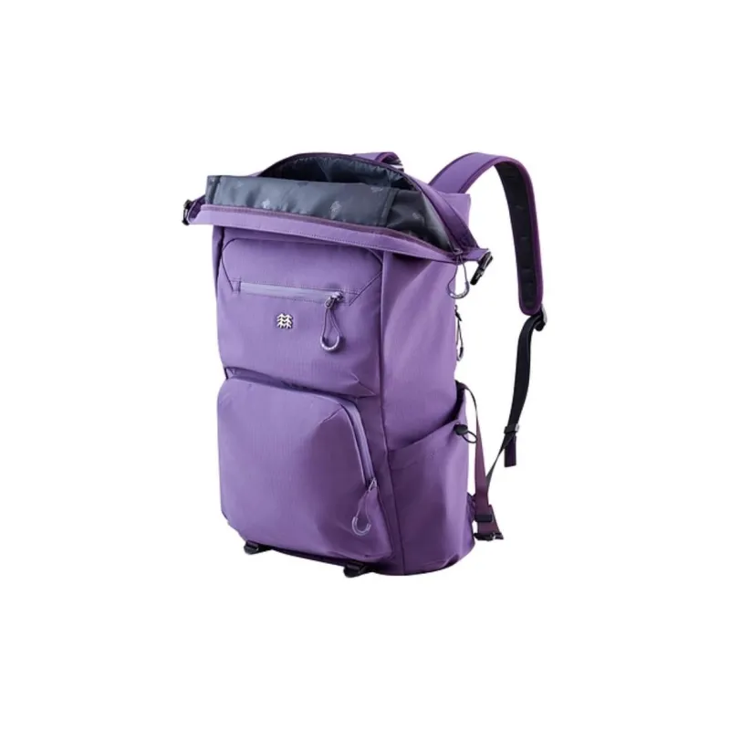 KOLON SPORT Polyester Backpack Regular Unisex Plum-1