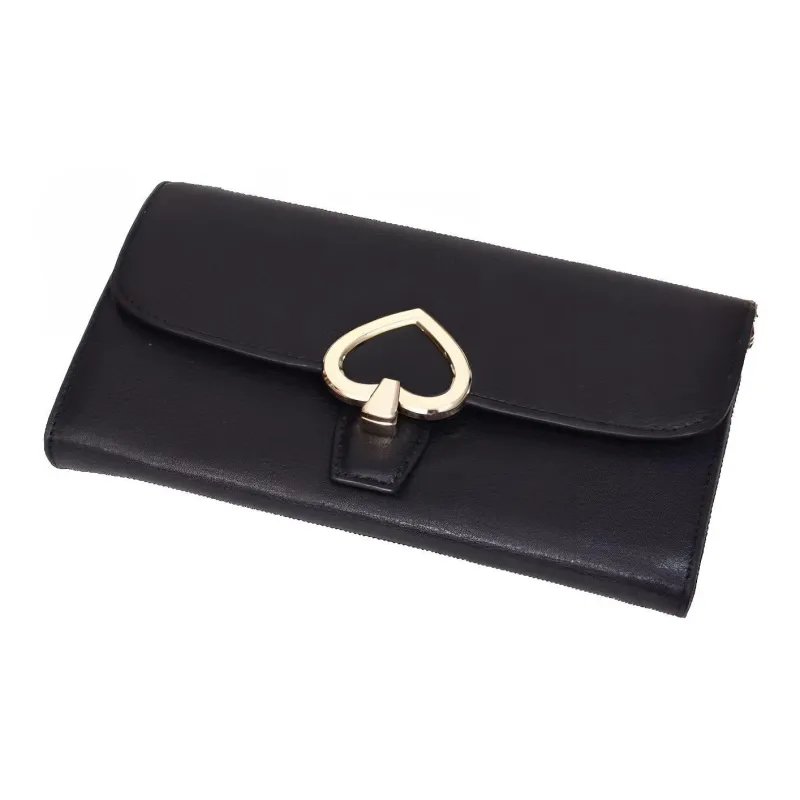 Kate Spade Robyn Leather Shoulder Bag Crossbody Bag Regular Women's Black-2