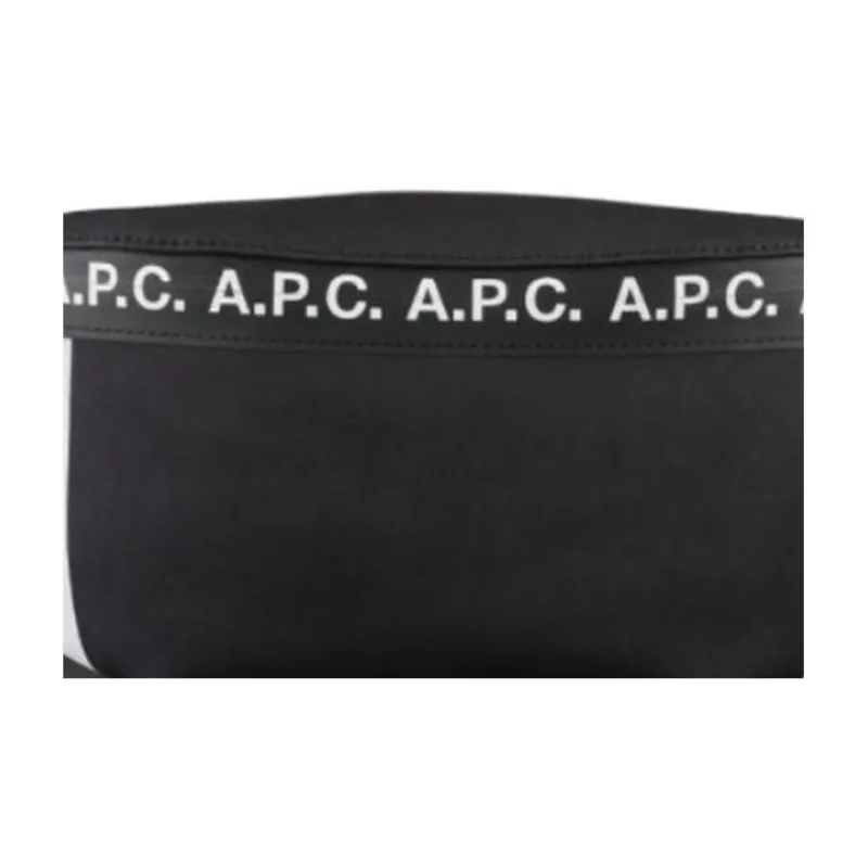 A.P.C Cotton Fanny Pack Men's Black-1