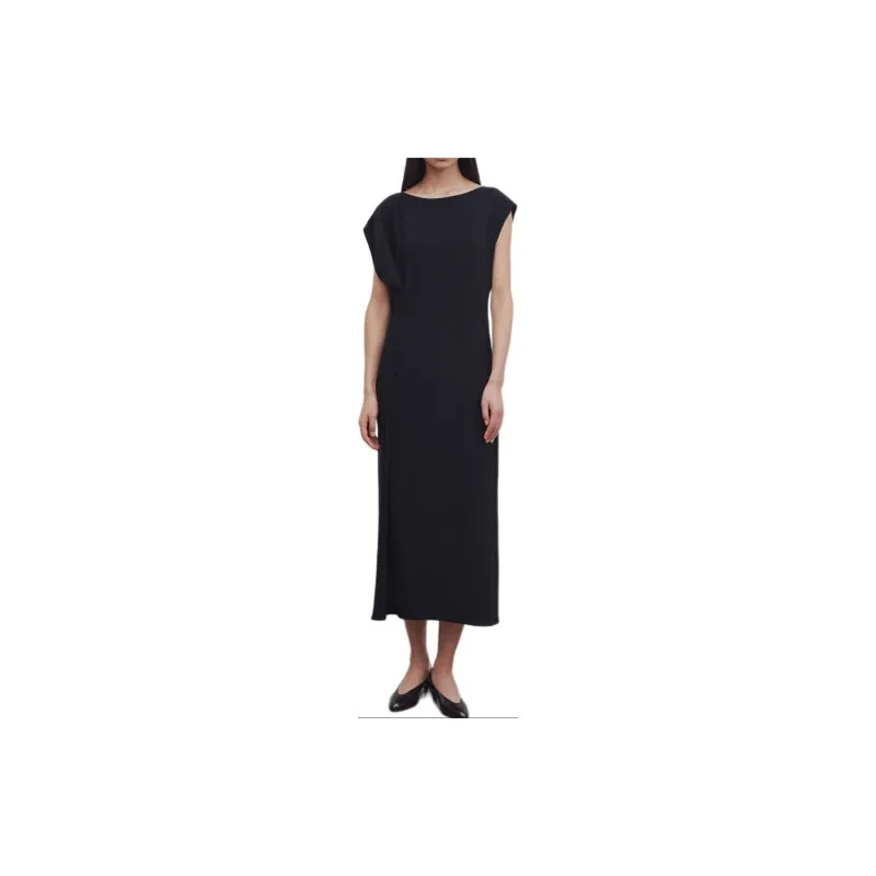 THE ROW Blathine Asymmetric Midi Dress-4