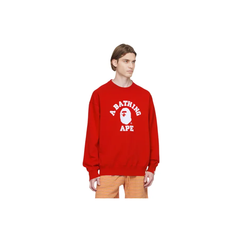 Bape Relaxed Classic College Crewneck-1