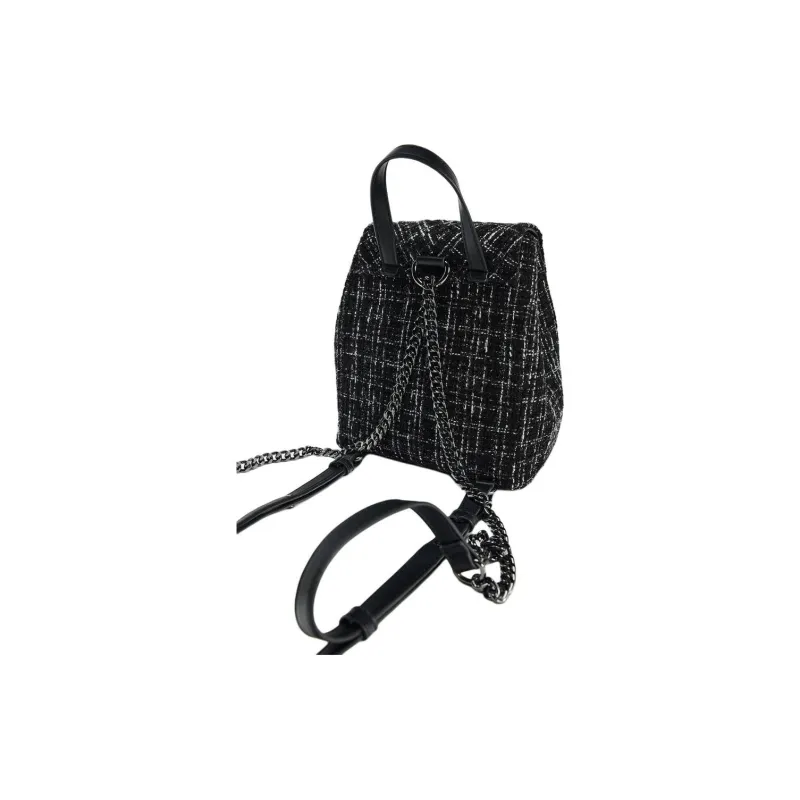 ZARA Polyester Backpack Women's Black-3