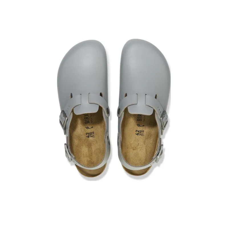Birkenstock Rubber Sole Abrasion Resistant Wrap toe Slippers Unisex Gray-3