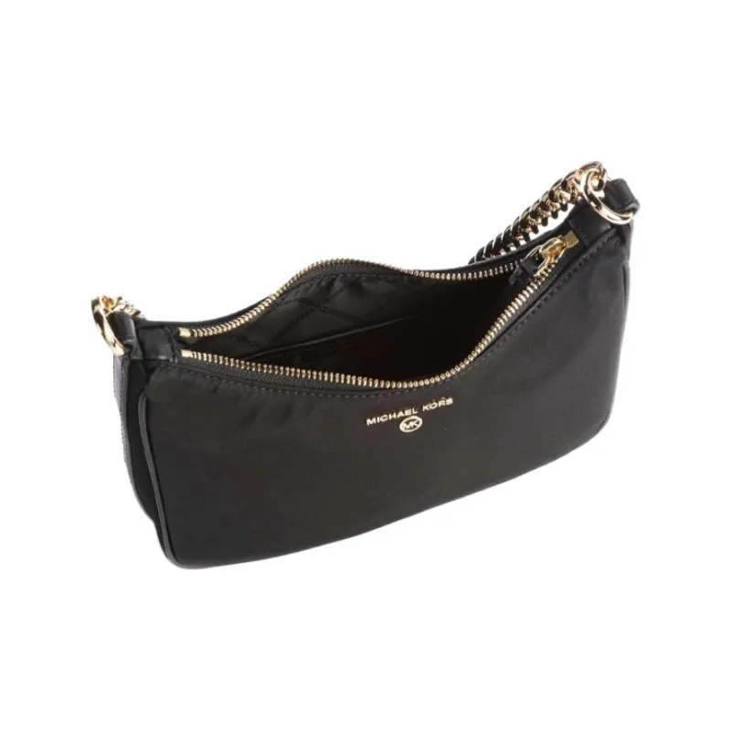 MICHAEL KORS Jet Set Nylon Fabric Shoulder Bag Unisex Black-2