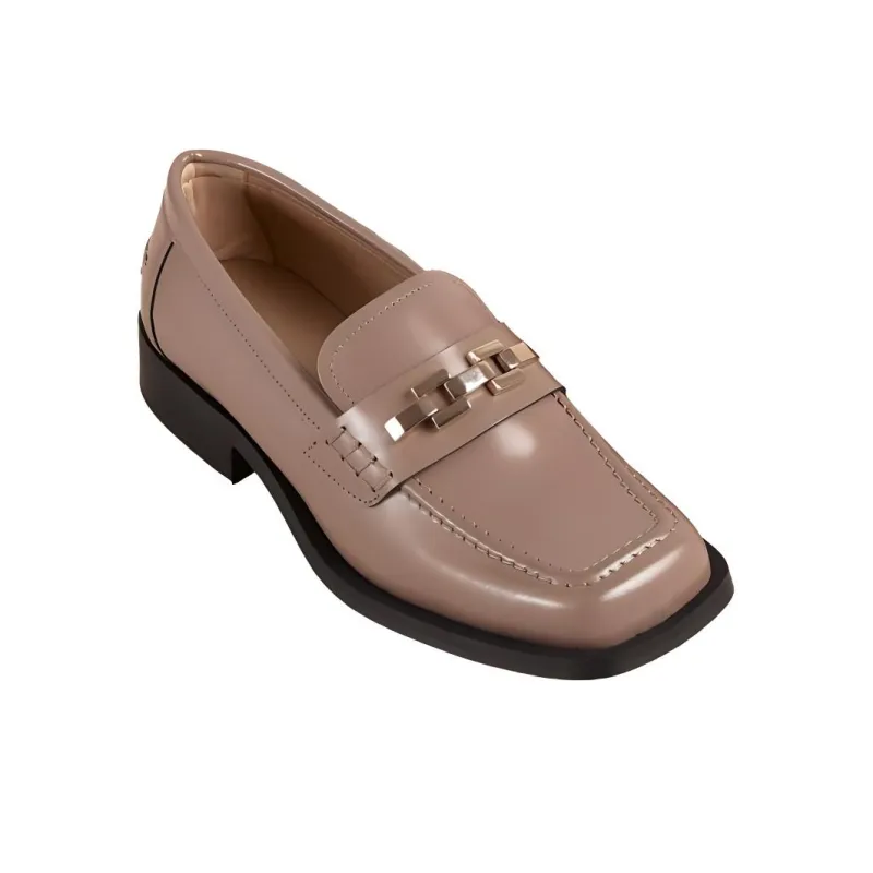 ALOHAS Loafers 3.5cm Women's Light Brown-1