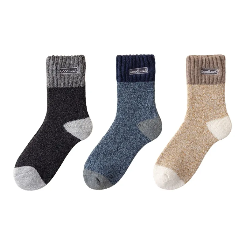MIIOW Mid Calf Socks Men's Combo Set-4
