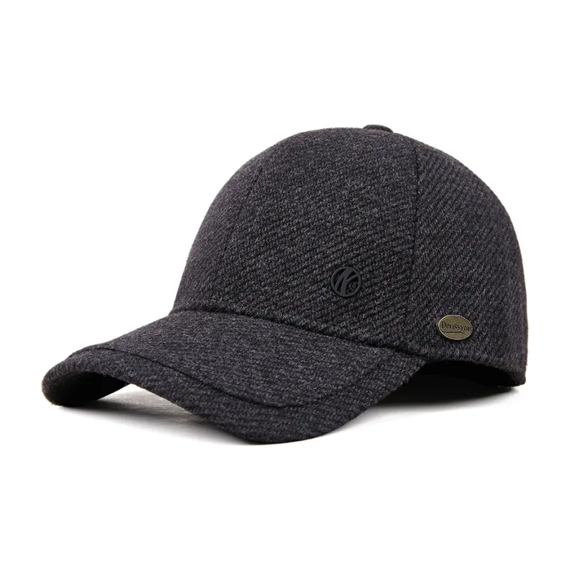 DENSSYNE Woolen Baseball Caps Men's-2