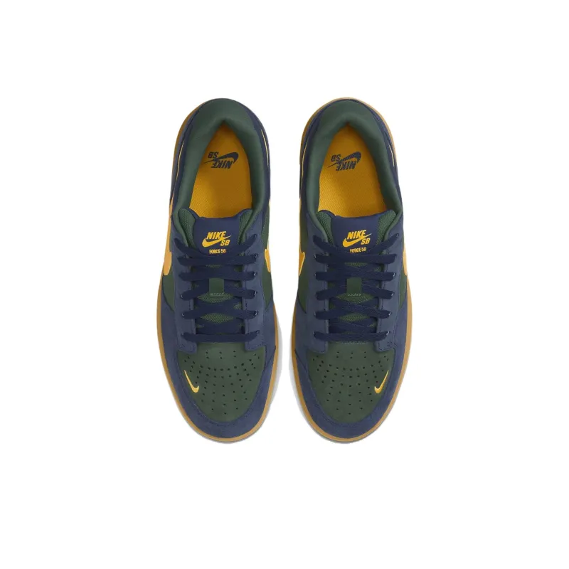 Nike Sb Force 58 Midnight Navy Fir Gum Light Brown University Gold-4