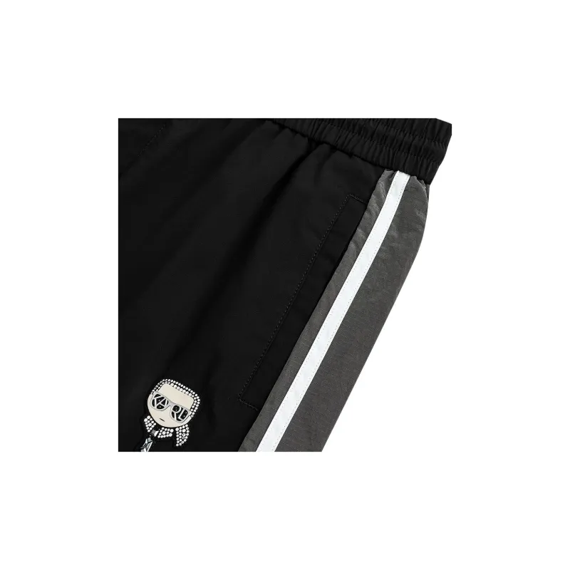 KARL LAGERFELD SS24 Casual Pants Men's Black-5