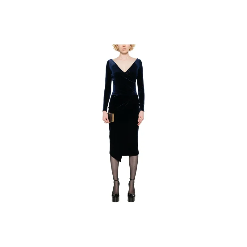 CHIARA BONI La Petite Robe Knot detail Midi Dress-1