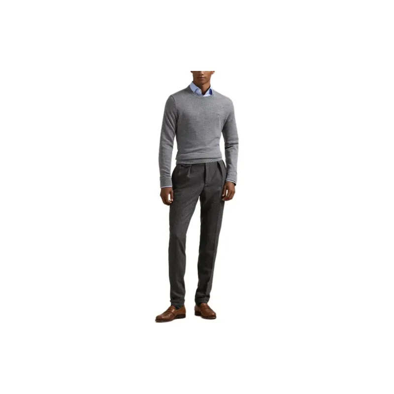 Polo Ralph Lauren Houndstooth Wool Jumper-1