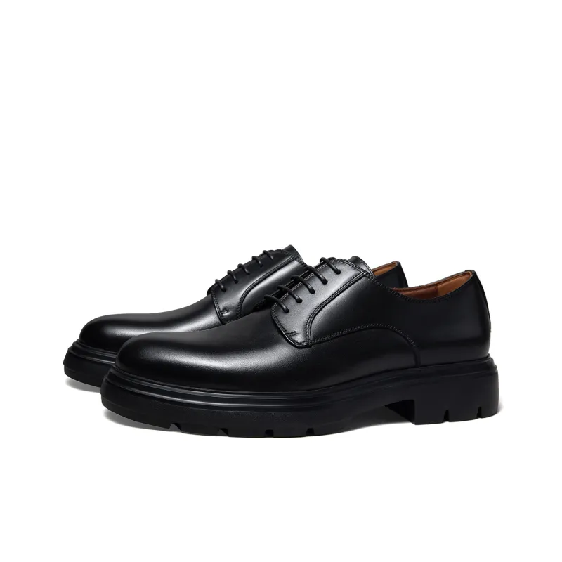 Zuti Dress Shoes Men Low Top Black-1