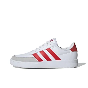 Adidas BREAKNET 2.0 Anti Slip Wear Resistant Low Top Skateboard Shoes Men's White