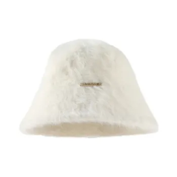 15 MINS Rabbit Fur Bucket Hats Unisex Multiple Colors