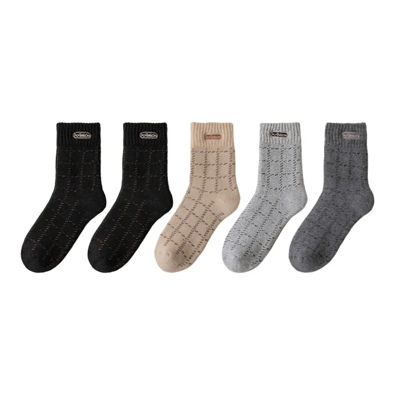 MIIOW Mid Calf Socks Men's Combo Set-15