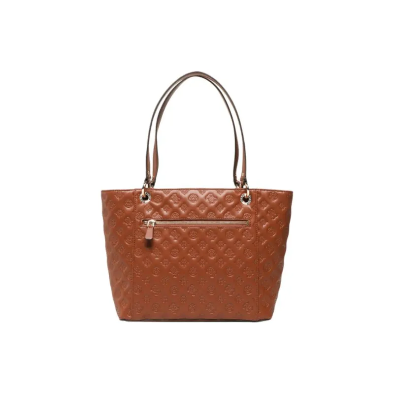 GUESS Polyurethane Handbag Women's Brown-3