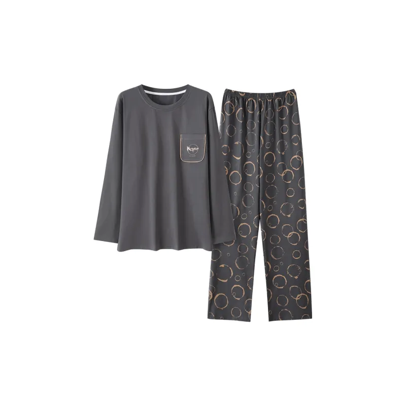 PLANDOO Men Pajama Sets-5