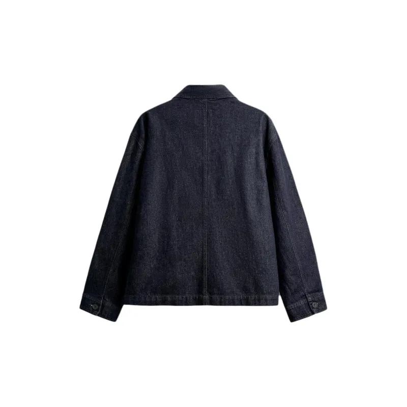 ZARA Denim Jackets Men Blue-1