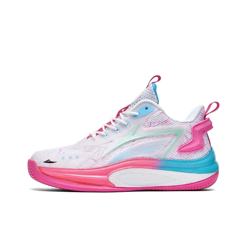 Kuding Cushioning Breathable Low-Top Basketball Shoes Unisex-4